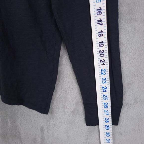 Rag And Bone Hoodie Mens Size XL Navy Preppy Lightweight Textured Thin Cotton - Picture 4 of 12